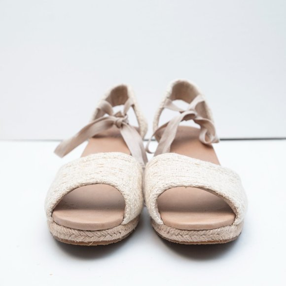 UGG Ivory Espadrille Sandals - Picture 3 of 8
